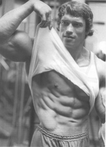 Arnold Schwarzenegger abs