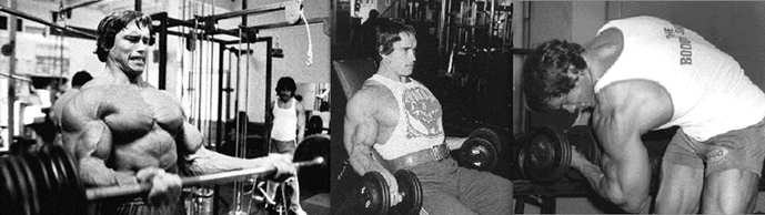 Arnold Schwarzenegger biceps workout - Triple-Size Your Muscles With Tri-Angle Workouts