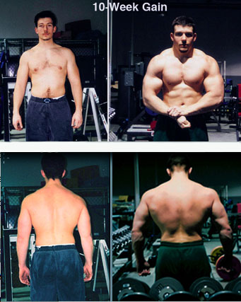 Jonathan Lawson before and after Size Surge