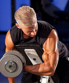 One-arm face-down incline curls (Steve Holman) - 5-Minute Blasts for Fast Arm Mass