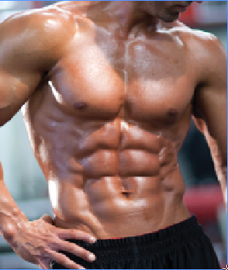 Lean abs pose - Ripped Abs: Your First 3 Steps