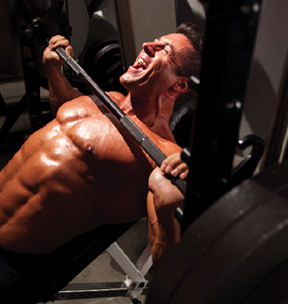 Incline barbell presses