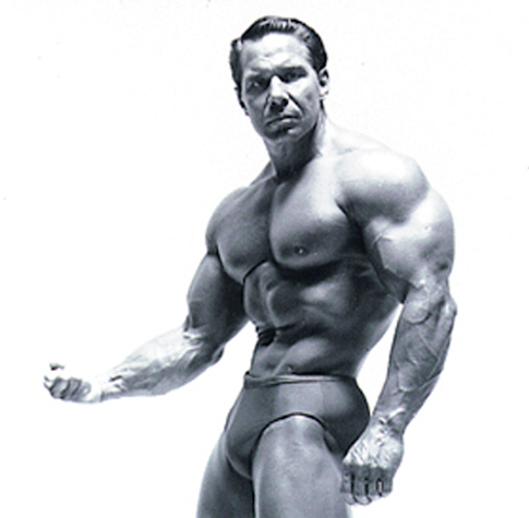 Bill Pearl, side arm pose
