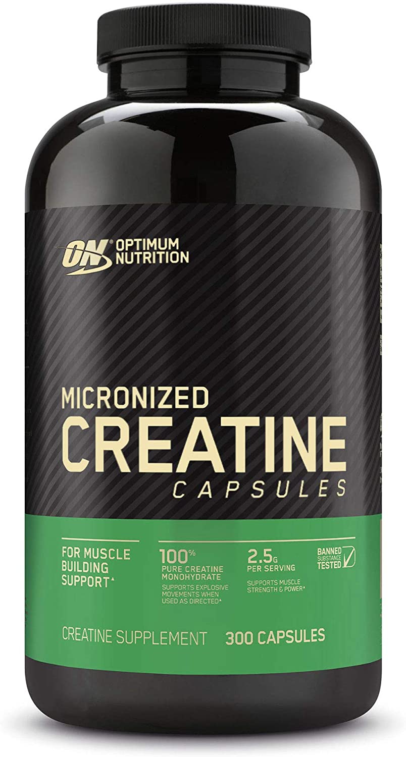 Optimum Nutrition Creatine Capsules bottle