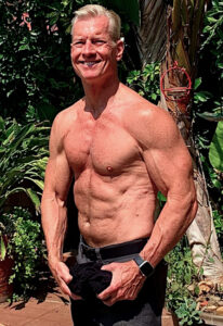 Image of Steve Holman after Old Man, Young Muscle with abs