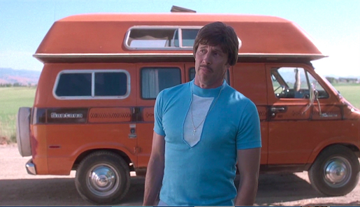 Uncle Rico and his van.