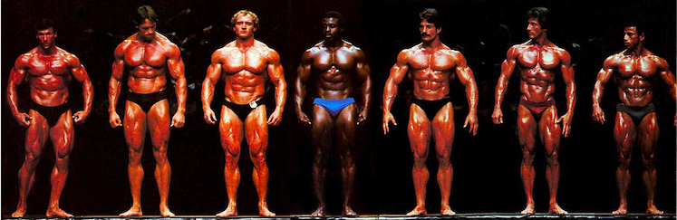 The 1980 Mr. Olympia lineup