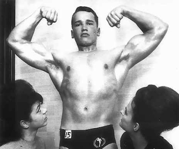 Arnold at 16 years old