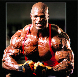 Ronnie Coleman in a most muscular pose