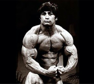 Danny Padilla in a most muscular pose