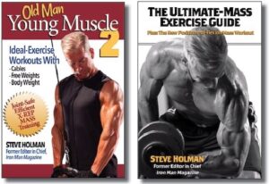 Old Man, Young Muscle 2 and The Ultimate-Mass Exercise Guide covers