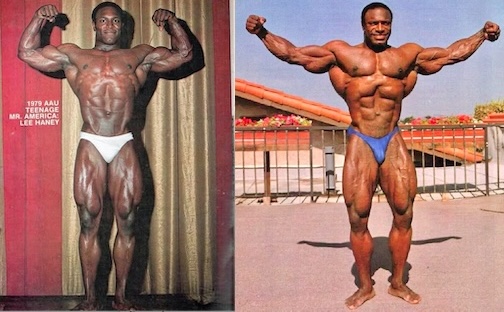 Lee Haney at 19 vs his prime