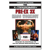 Pre-Ex 3X Mass Workout small cover