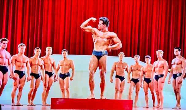 Still image from Athena the movie with Steve Reeves