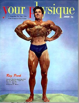 Cover of old Your Physique magazine featuring Reg Park