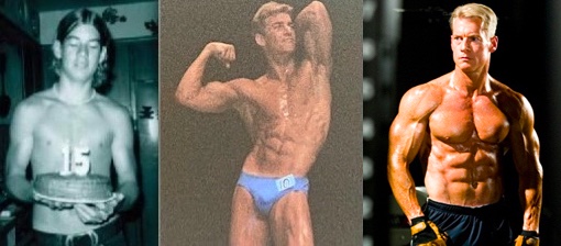 Images of Steve at 15, 22, and fuller